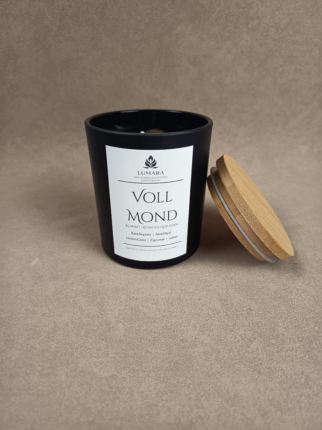 Vollmond im Steinbock Ritual Bundle – Ritualkerze, Palo Santo & Schwarzer Turmalin Armband